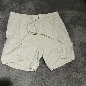 Men's Tan Cargo Shorts